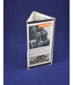 Tripusis reklaminis stovelis bukletams 3x1/3 A4