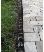 Plastikinis bortas 800x75x44 mm žalias