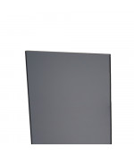 PMMA org.stiklo vamzdis 100x94x2000 mm, pilkas
