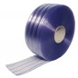 PVC juosta, rifliuota 300mmx3mm