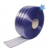 Rifliuota PVC juostų užuolaida šaldymo kameroms, šaldikliams PIGIAU