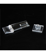 Organinio stiklo sklendė/užraktas 55x24 mm