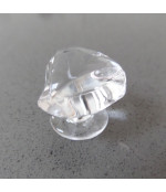 Organinio stiklo rankenėlė 17x17 mm, trikampė