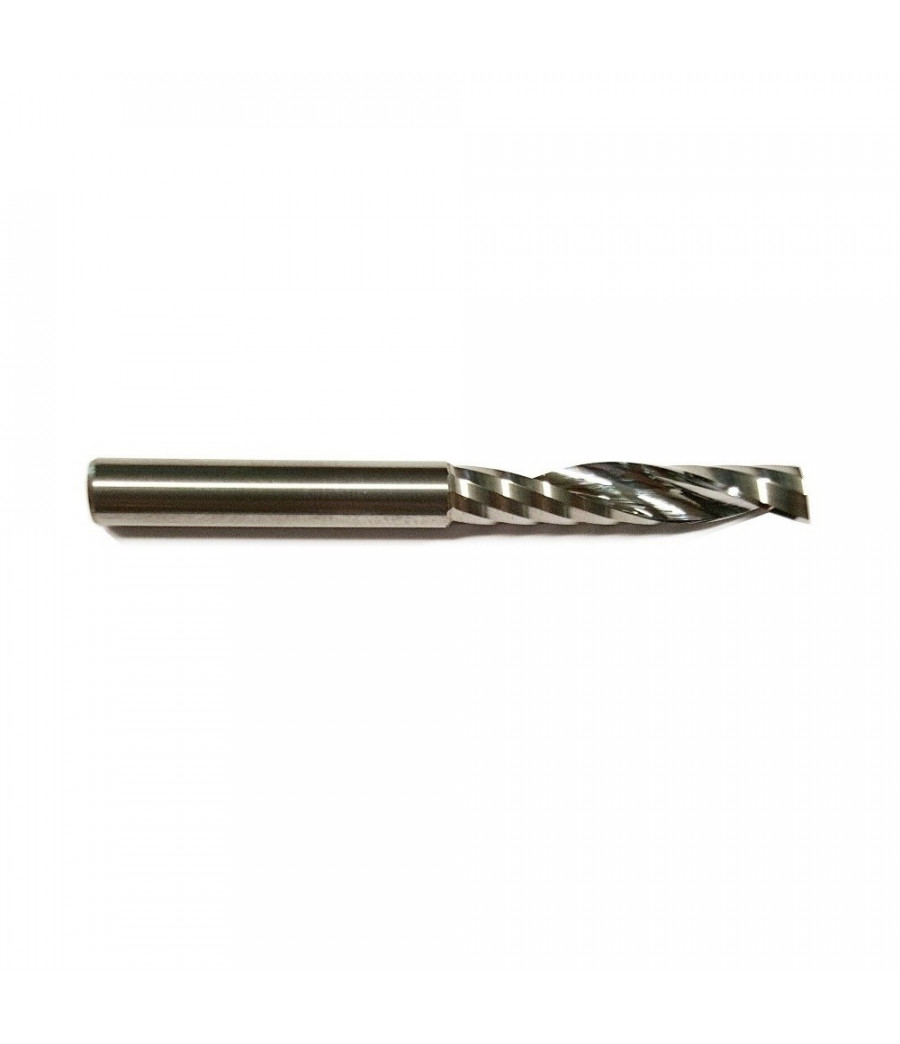 Vienabriaunė karbido freza S1-2x6x6x50 mm, A kelianti