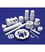 PTFE fluoroplastas (40x1000 mm) baltas (IT)