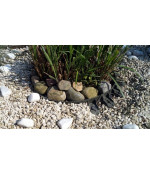 Plastikinis bortas 800x75x44 mm juodas