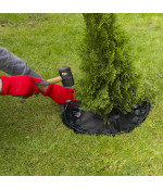 Plastikinis bortas 800x75x44 mm juodas