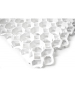 Žolės/vejos korys 39x500x500 mm baltas