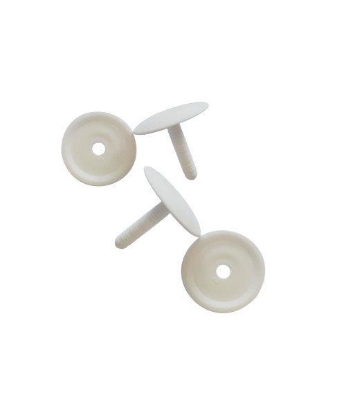 Plastikinis tvirtinimas Snap 23 mm baltas (Snap Rivet)