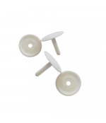 Plastikinis tvirtinimas Snap 23 mm baltas (Snap Rivet)