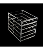 Dėžutė su stalčiais iš organinio stiklo 170x235x200 mm