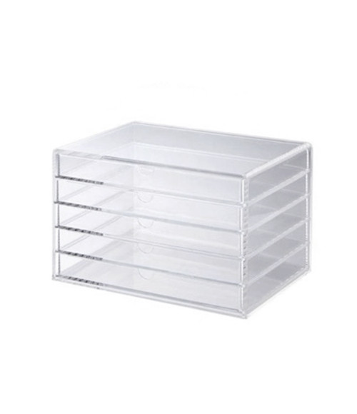 Dėžutė su stalčiais iš organinio stiklo 170x235x200 mm