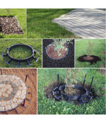 Plastikinis bortas 1000x80x45 mm su grioveliu