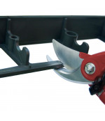 Plastikinis bortas 1000x80x45 mm su grioveliu