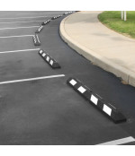 Guminis parkavimo bortelis - ratų atmušėjas 180 cm