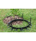 Plastikinis bortas 1000x80x60 mm su grioveliu