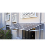 PC Kanalinio polikarbonato plokštė 6x600x930 mm, bronza