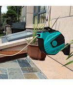 PVC laistymo žarna 13mmx20 m su automatine rite