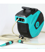 PVC laistymo žarna 13mmx20 m su automatine rite