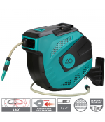 PVC laistymo žarna 13mmx20 m su automatine rite