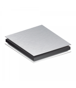 Aliuminio kompozito plokštė Light 3x1500x4050 mm, sidabras