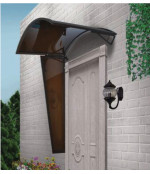 Polikarbonato sienelė stogeliui 1800x500x300 mm ruda