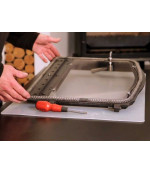 Keramikinio pluošto virvė 12x12 mm (kvadratinė)