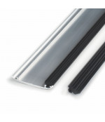 Viršutinis al. prispaudžiamasis profilis 8.5x60 mm 6 m su tarpinėmis