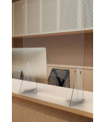 Apsauginė sienelė iš 4 mm organinio stiklo (įvairių dydžių)