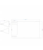 Apsauginė sienelė iš 4 mm organinio stiklo (įvairių dydžių)
