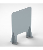 Apsauginė sienelė iš 3 mm organinio stiklo 600x800 mm