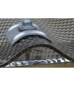 Tvirtinimo plokštelės banguotai sinus dangai 76/18 profiliui 100 vnt