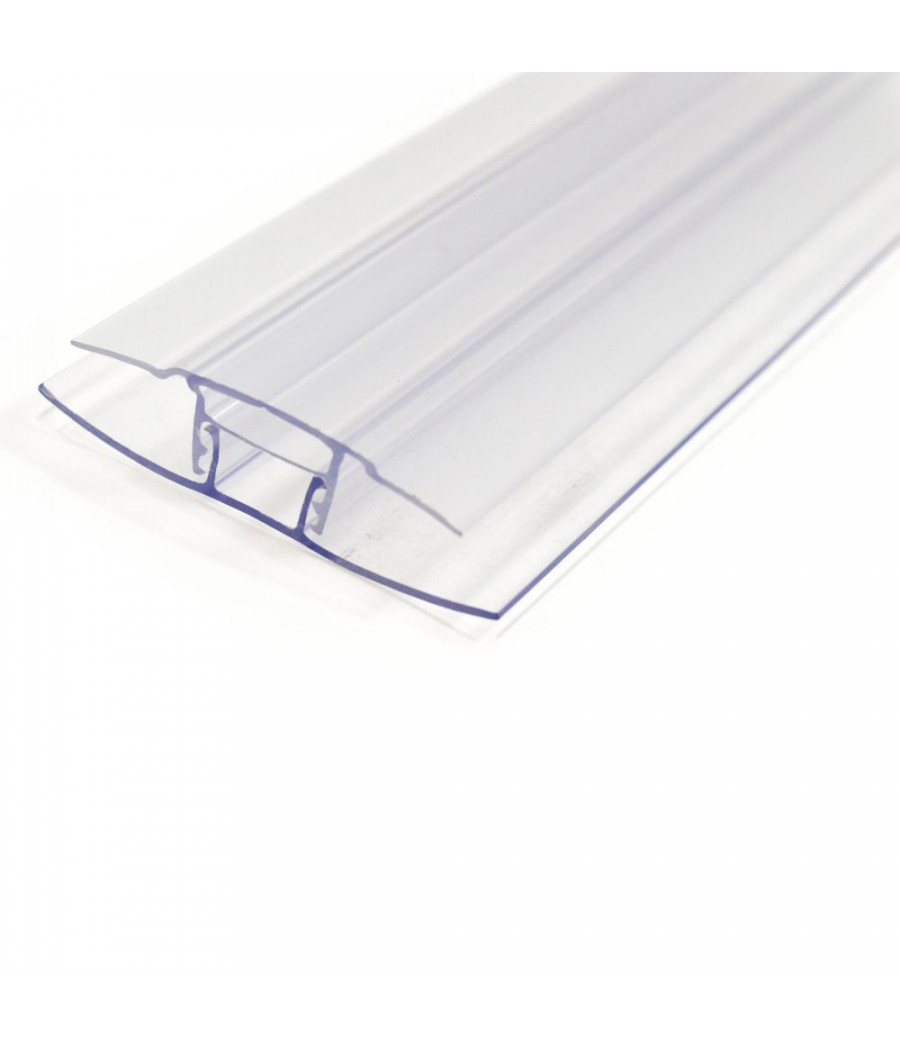 Polikarbonato sujungimo profilis H 16-20mmx3 m / 6 m (click) Polikarbonato sujungimo profilis H 16-20mmx3 m / 6 m (click)