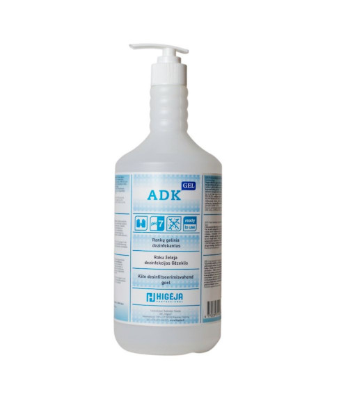 Gelinis rankų dezinfekantas ADK - GEL 1L