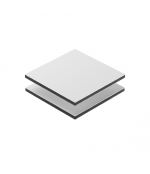 Aliuminio kompozito plokštė Light 3x1220x3100 mm, balta