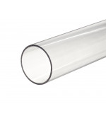 PMMA org.stiklo vamzdis 150x144x2130 mm, skaidrus