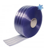 PVC juosta EXTRUFLEX, rifliuota 200mmx2mm žemų temperatūrų