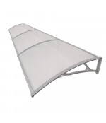 Sujungti stogeliai virš durų