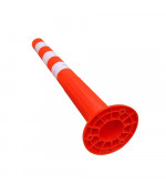 Lankstus įspėjamasis stulpelis 755 mm (oranžinis)