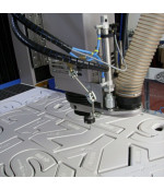 PVC putintas 3x2050x3050mm Foamalux, juodas