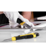 PVC putintas 5x2050x3050mm Foamalux, juodas