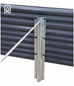 Pakelta lysvė Klasika Woodlook 1500x750x300 mm, pilka