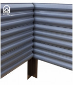 Pakelta lysvė Klasika Woodlook 1500x750x300 mm, ruda