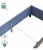 Pakelta lysvė Klasika Woodlook 1500x750x300 mm, ruda