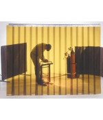 PVC juosta 300mmx2mm ruda suvirinimui