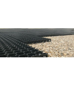 Žolės/vejos korys 49x500x500 mm juodas