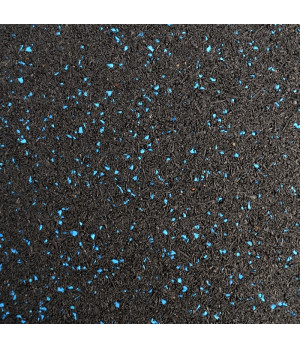 Guminė aikštelių danga 30x1000x1000 mm - su mėlynomis granulėmis