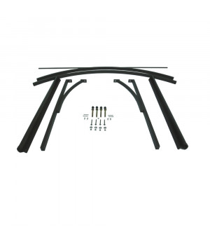 Arkinis stogelis su lataku 900x1600 mm) rudas /pilkas