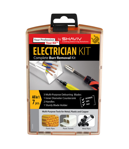 Shaviv Electrician kit įrankiai nuožulų nuėmimui