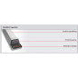Trapecinis diržas A800/830 Li/Ld Contitech